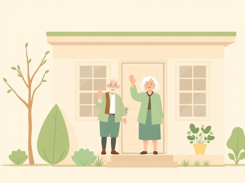 Illustration representing seniors